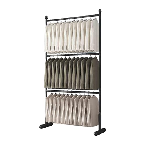 Organiseur de stockage commercial réglable à roulettes pour vêtements et tissus