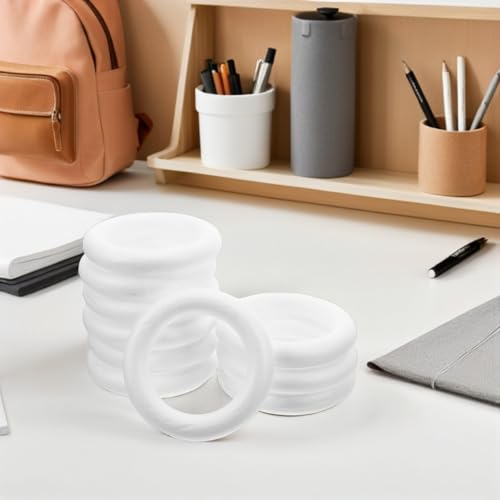 Cercles en mousse légers Didiseaon à peindre et sculpter pour décors DIY