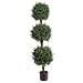 Pure Garden 5 Foot Artificial Hedyotis - Large Faux Potted Topiary Plant for Indoor or Outdoor Decoration at Home, Office, or Restaurant
