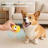 Caldamn 3 Pcs Squeaky Dog Ball Dog Squeaky Balls for Dogs Soft Latex Dog Puppy Toy Ball, for Small Pet Puppy,High Elasticity,Pet Teeth Cleaning 5.5cm Pink,Yellow,Blue(for Small Puppy) - Image 6
