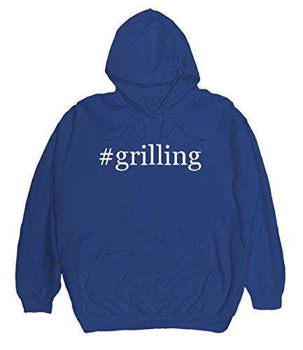 Radioactive Trends Men's Hashtag Pullover Hoodie Blue XL