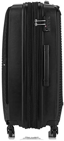 Tripp Black Chic Medium 4 Wheel Expandable Suitcase