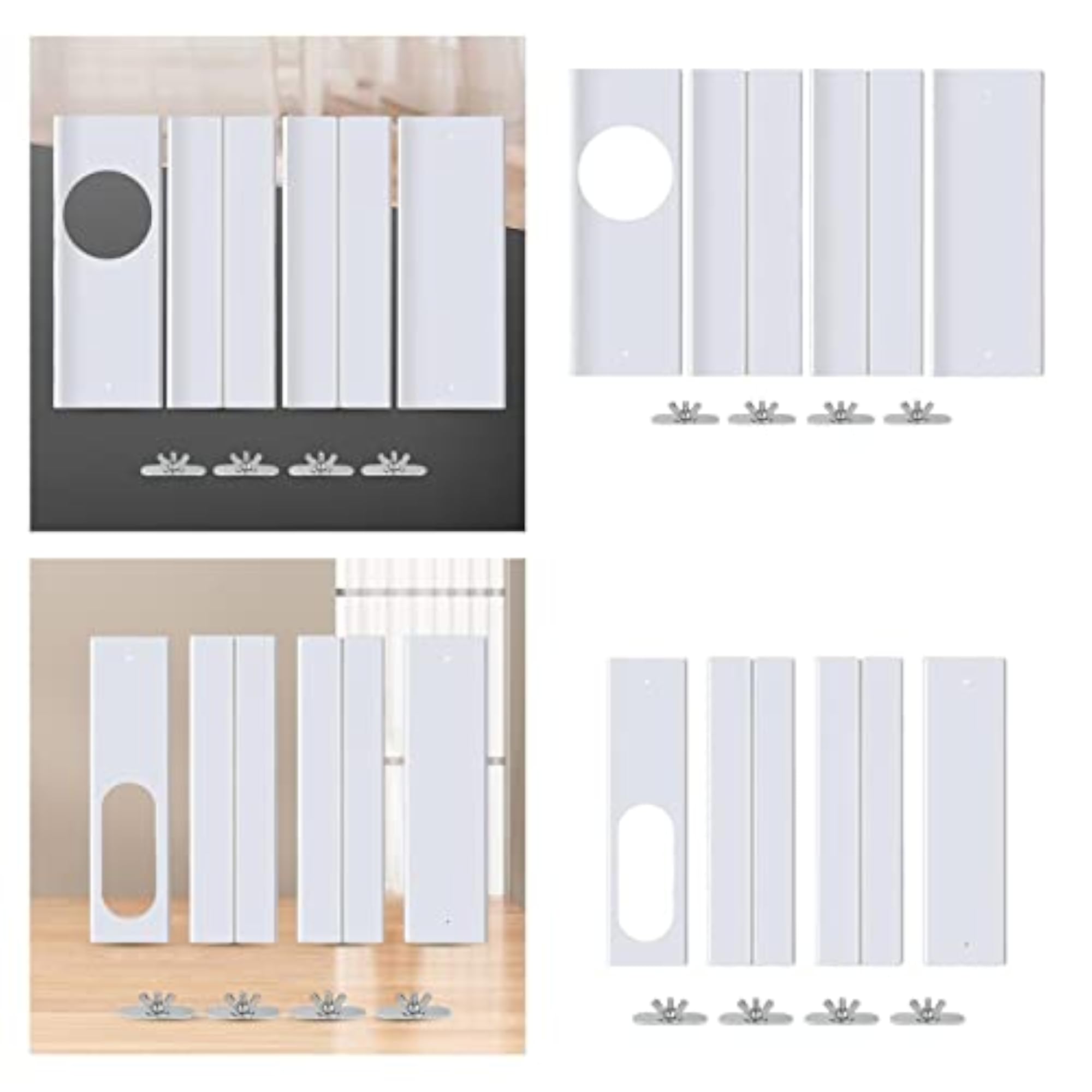4Pcs Universal Portable AC Kit Sealing for Windows
