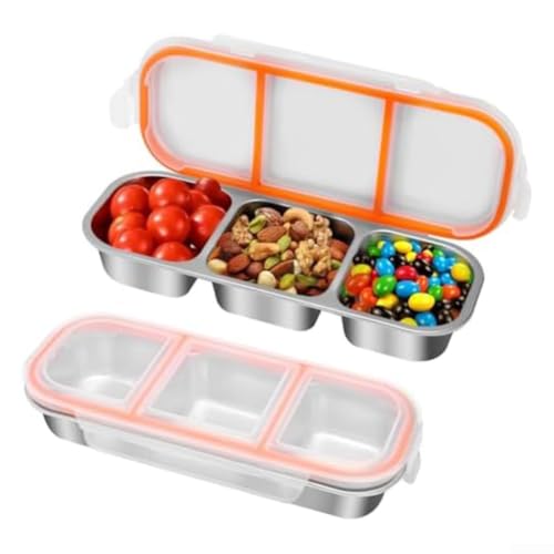 Conteneur Meal Prep Étanche pour Bureau Conteneur Meal Prep(Orange)