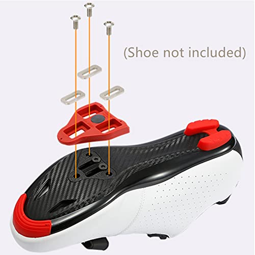 Bike Cleats Compatible With Delta (9 Degree Float) For Men's And Women's Indoor Cycling Shoes Road Bike Pedals #TOP3