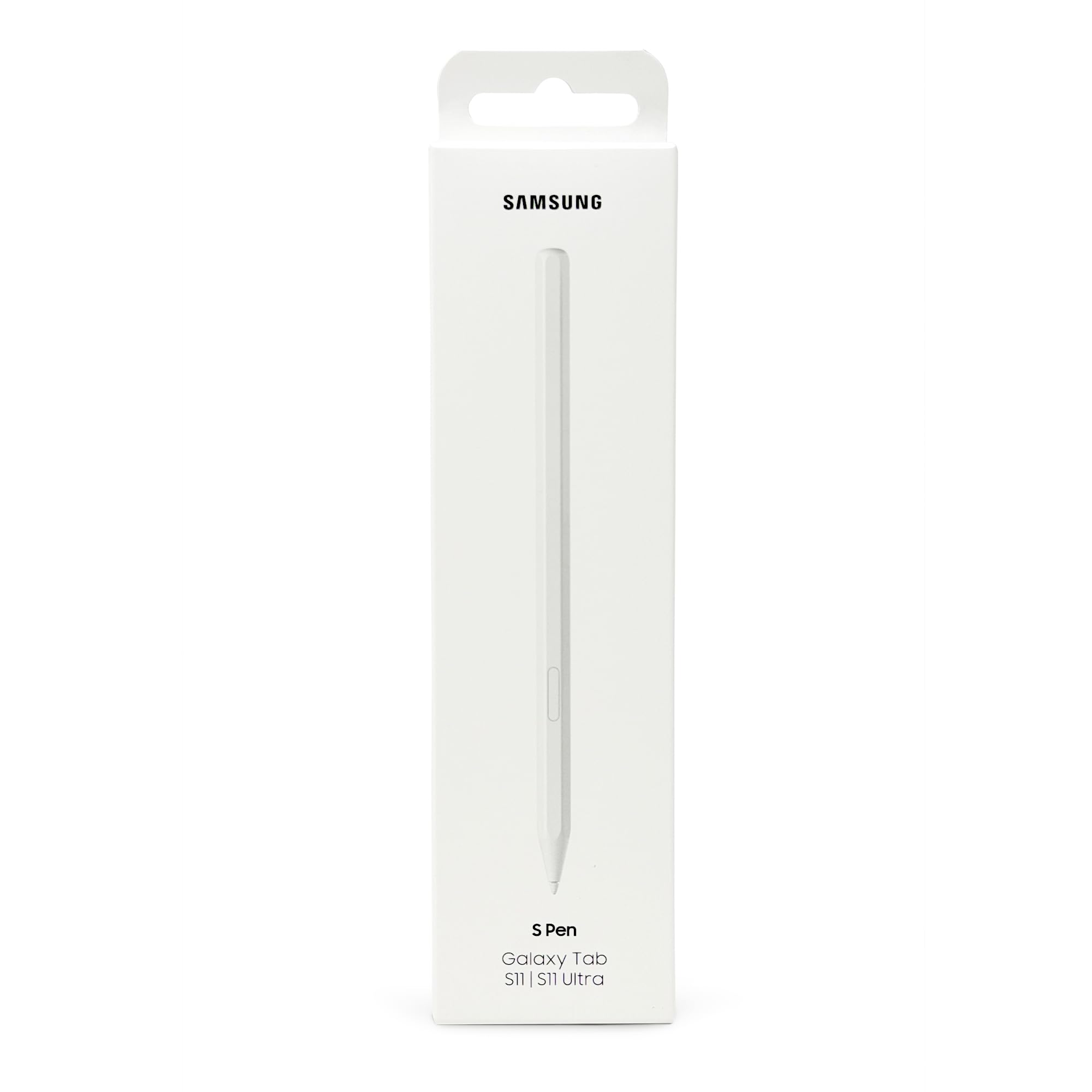 Samsung Galaxy Official S Pen for Tab S11/S11 Ultra, Ergonomic Design, Natural Touch, Stylish Stylus, Durable, International Version (EJ-PX730BWEGWW), White