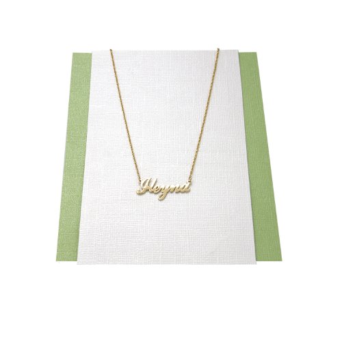 14k Gold Personalized Name Necklace3