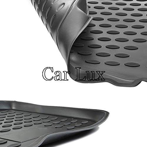 Car Lux - AR03354 Tappetini in gomma su misura per SLK R171 3D tipo vaschetta