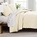 Southshore Fine Linens - 3 Piece Oversized Duvet Cover Set - OFF WHITE - King / California King