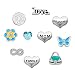 Q&Locket Mom Grandma Family Tree Floating Charms For Glass Living Memory Lockets Necklace &Bracelet (Style1)
