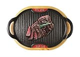 Aeternum Grill, Ghisa, Nero, 0 cm, 2 unità