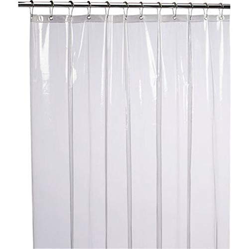 Image of Galaxy Home Decor Plastic Curtain, Long Door - 9 Feet, Transparent, Pack of 4