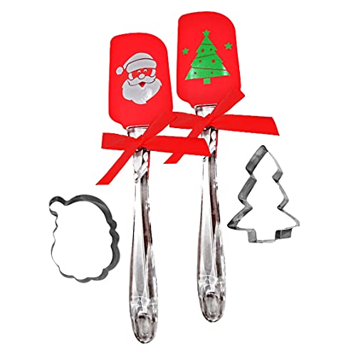 Magizi Jogo Util Natal Espátula/Cortador - 21576 - Yangzi, Dourado