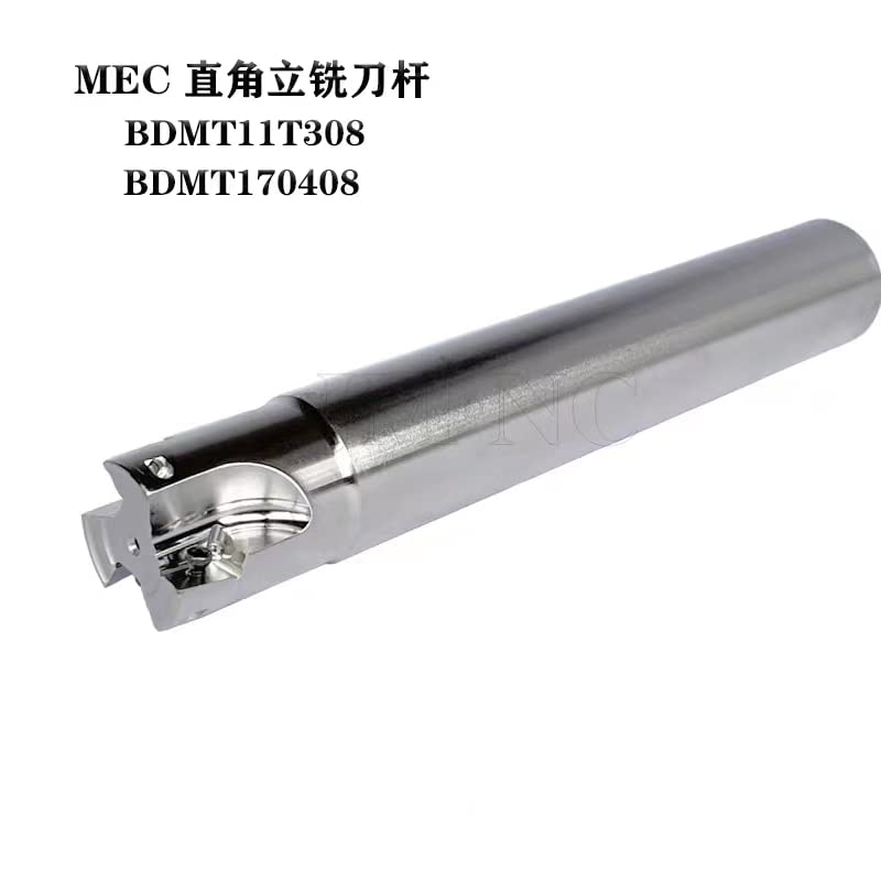 Tool Part for MEC Right Angle CNC End Mill Rod BDMT11T308 170408 Cutting Blade 16 20 25 32 Cutter Milling Holder Kyocer A Type - (Angle: MEC25-S25-11T200-3T)