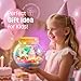 LAOESE Unicorn Light-Up Terrarium Kit for Kids – LED Night Light DIY Arts and Crafts Kit, Unicorn Toys for Girls Ages 4 5 6 7 8-12 – Easter & Birthday Gifts for Girls