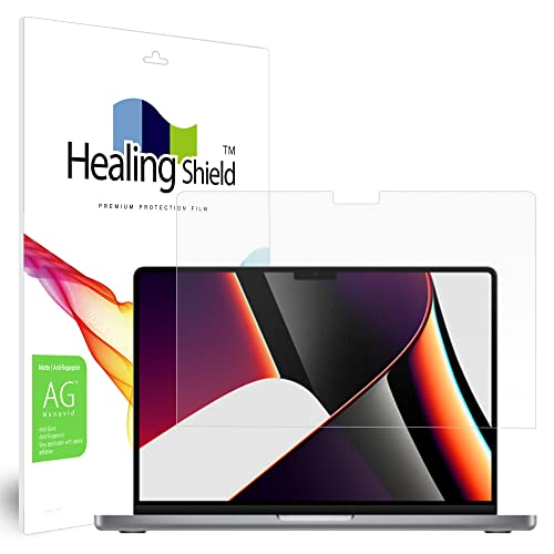 Muellery Healingshield XLV[tیtB Screen Protector Anti-Fingerprint Anti-Glare Matte Film Compatible with 2021 Apple MacBook