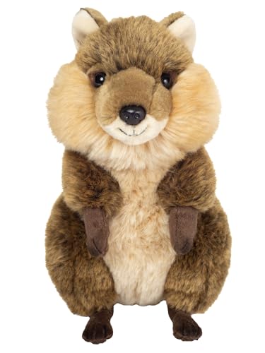 Teddy Hermann 92325 Quokka 24 cm, Sonderedition Teddy Hermann erklärt, Kuscheltier mit idealem Recyclinganteil (Füllmaterial)