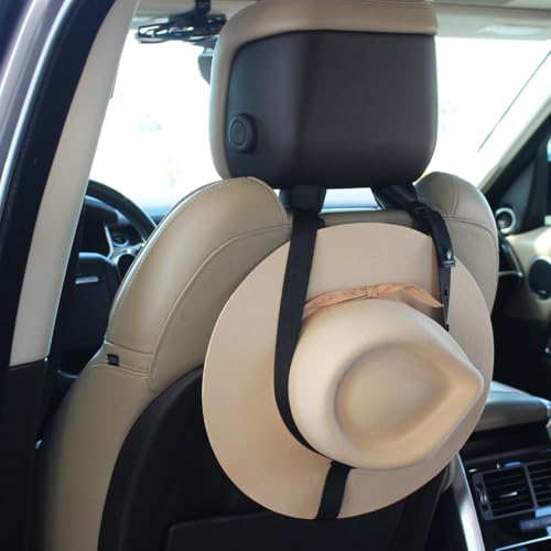 Hat Holder for Travel- Stylish Durable Travel Accessory Designed for Purses, Totes, Bags, Backpacks, Luggage & More | Fits Multiple Hats and Cowboy Hats with Thick or Curved Brims3