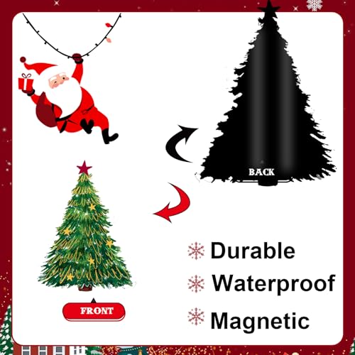 Imanes decorativos de Navidad Whaline 22 piezas miniatura 3