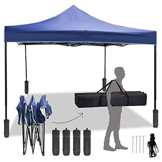 Portable 10x10 Pop Up Canopy Tent