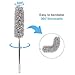 Omasi Plumero de Limpieza Telescopico, Extensible Microfibra Plumero Atrapapolvo, Ajustable Lavable con...