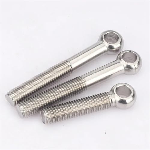 Tornillo con argolla M6 de acero inoxidable ultra resistente para anclajes botes y hogar 4