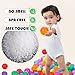 YUFUL 50 Count Ball Pit Balls for Kids, Plastic Balls for Ball Pit, 2.2” Crush Proof Play Balls BPA Free Non-Toxic, 7 Kinds of Bright Color Ocean Balls Include a Net Bag (Rainbow)