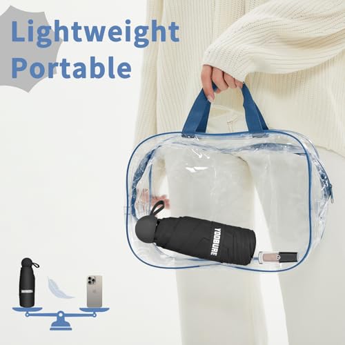 Yoobure Travel Umbrella Portable Compact Umbrella, Pocket Mini Umbrella For Purse Uv Umbrella thumb #3