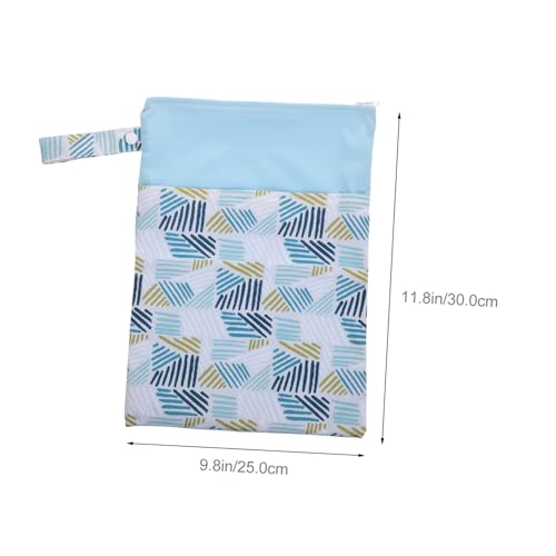 Bolsa impermeable para almacenar pañales y toallas sanitarias miniatura 2