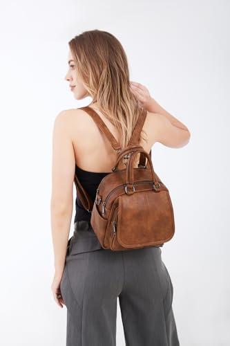 sqlp Small Backpack Purse for Women Fashion Daily Use Purses Back Pack Travel Shoulder Bags — view 3
