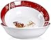 Produktbild VEWEET, Serie CHRISTMASDEER, Porzellan Salatschale, 2 tlg. Set Schalen, 1125 ML, Große Suppenschale für Weihnachten