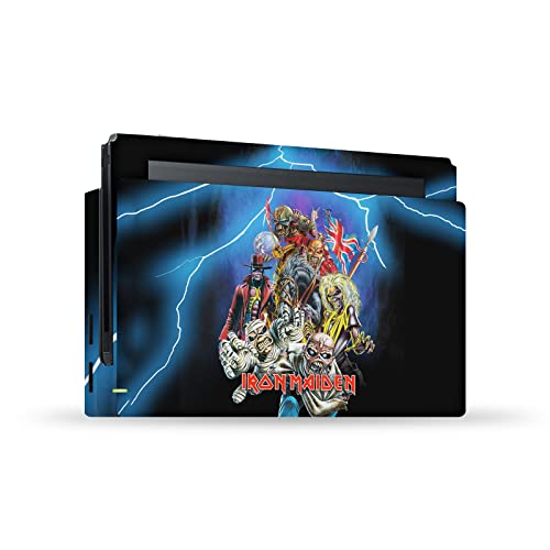 Vinyle autocollant Iron Maiden Nintendo Switch pour salon et jeu nomade