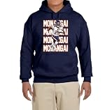 Tenacious Tops Chicago Kyle Monangai Text Pic Hooded Sweatshirt Hoodie ADULT MEDIUM Navy