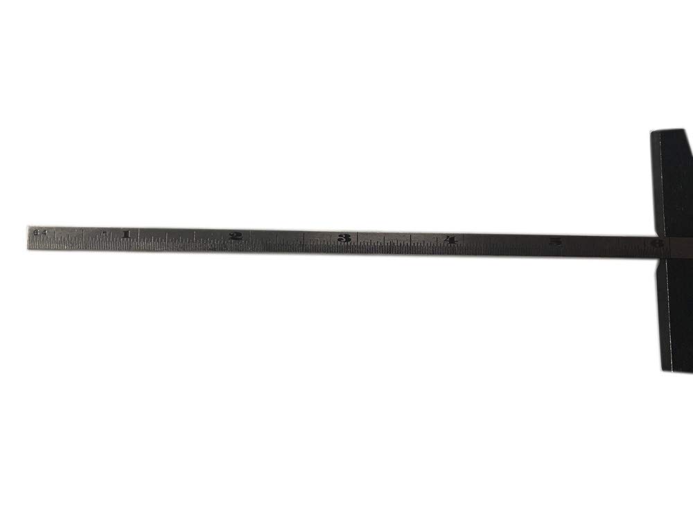 Stainless Steel Ruler Engineer's Depth Gauge Metric & Imperial 12" Ruler (300 mm)- NEW - Image 3