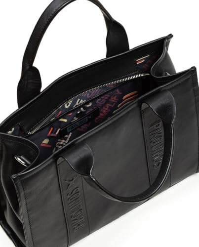 Pikolinos Para Mujer. WHA-354 Bolso De Piel Alcudia Negro (Osfa), Casual - 6