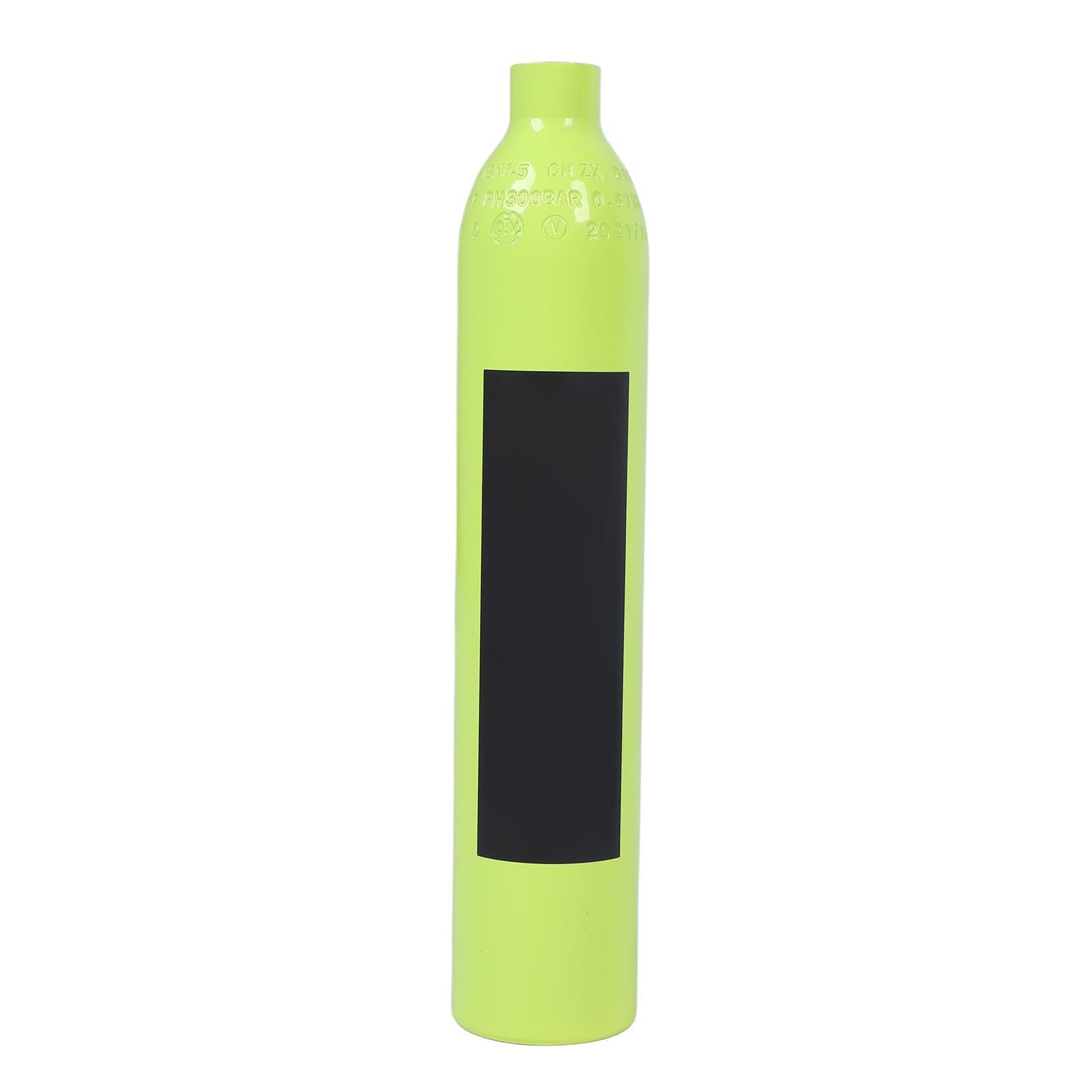 Zestaw Butli do Nurkowania, Mini Butla do Nurkowania o Stałym Ciśnieniu 0,5 L, Przenośne Mini Butle do Nurkowania z pompką, Zaworem i Manometrem do Nurkowania Przez 5–10 Minut
