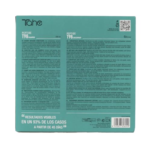 Concentré anti-chute aux multi-peptides Tahe T98 densité volume - 2