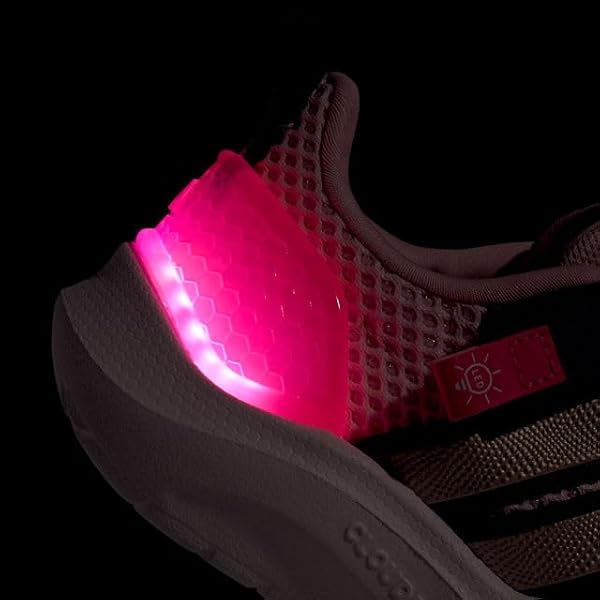 adidas Unisex-Baby Lightorama, Clear Pink/Cyber Metallic/Lucid Pink, 8 by adidas - Used condition - Image 7