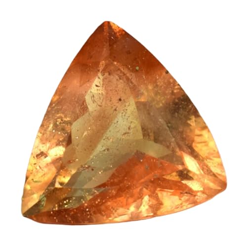 Topaze jaune naturelle Trillion pour bague de fiançailles personnalisée