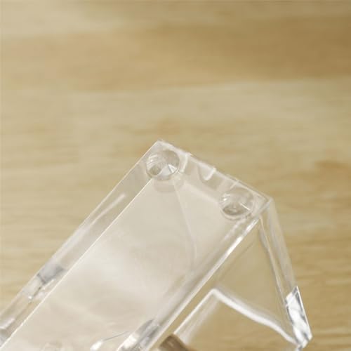 Klebebandspender aus Acryl, Tischabroller Tape Abroller, Transparent Klebebandabroller für Schreibtische, Schule, Zuhause, Gold