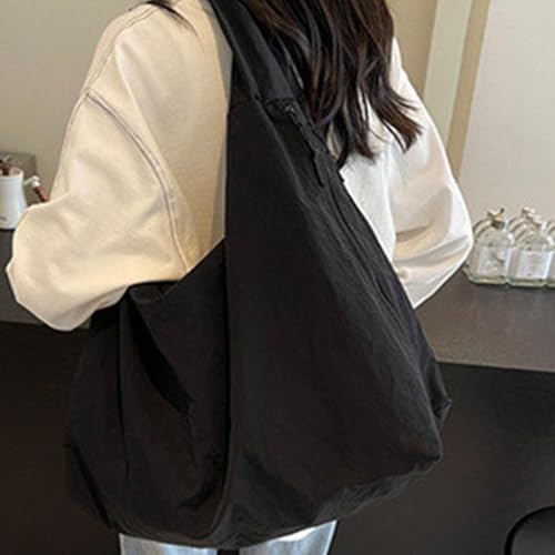 Textured shoulder bag grand format au design structuré pour femme active - 3