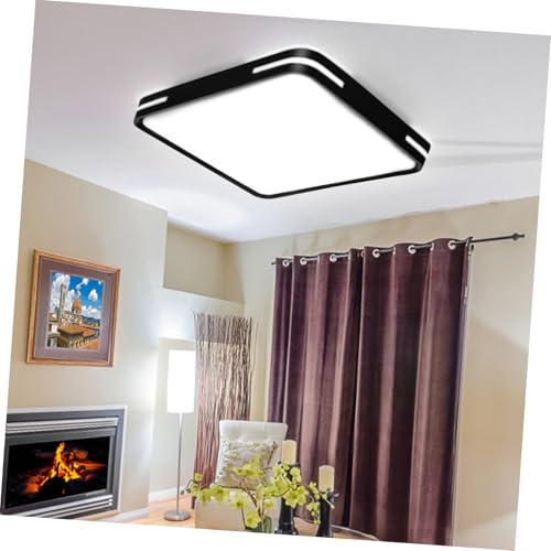 VILLCASE LED Cuadrada De Estilo Moderno Iluminación Para Dormitorios Salas De Estar y Oficinas Bajo Consumo Energético Polvo