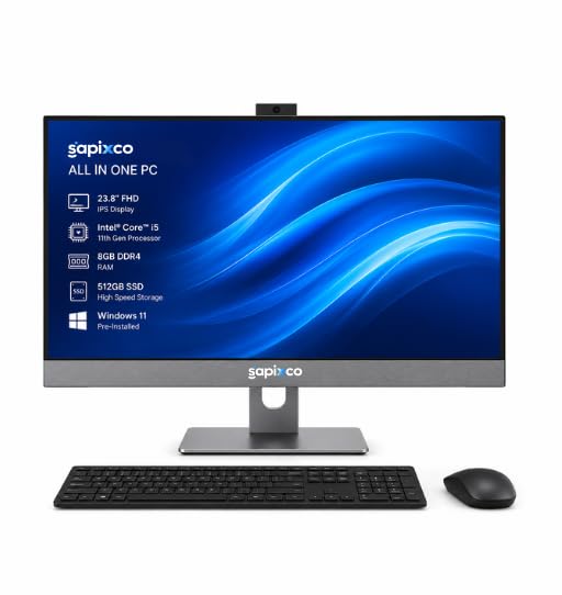 SAP-AIO-i5 Pro 23.8" Full HD All-in-One Desktop PC | Core i5 Processor | Windows 11 Pro | WiFi, Bluetooth, HD Webcam, Built-in Speakers | Home, Office & Business Computer-picture-13