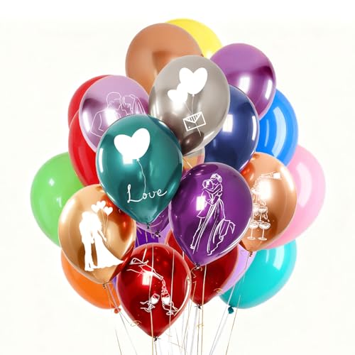 100 Globos Personalizados con Logotipo y Texto, Personaliza tu Globo con Logotipo y Diseño único, Ideales para Bodas, Cumpleaños, Graduaciones, Navidad, Halloween y Todas tus Fiestas (Estilo 4)