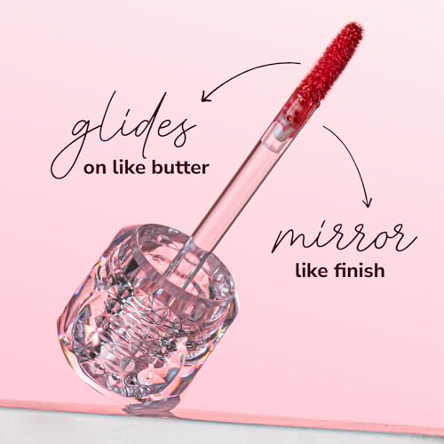 Image of Mila Beaute Gloss Girl Lip Gloss | Enriched With Mango Seed Butter & Hyaluronic Acid | Light Weight & Non-Sticky Formula | Gives Fuller-Lip Effect & Extra Hydration | High Shine Finish- So Me, 2.8 ml