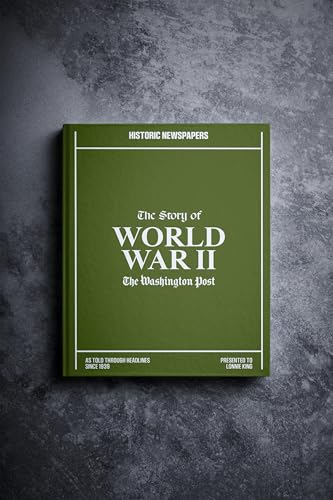 Signature gifts WW2 Personalized War Newspaper History Book - War