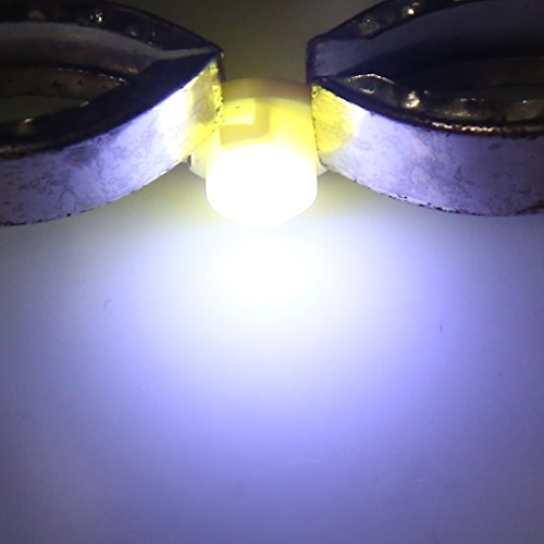 uxcell 5pcs 12V Luz LED T4.7 para tablero miniatura 4