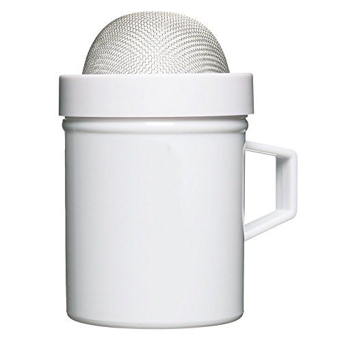 Norpro 4 in. W x 4-1/2 in. L White Flour and Sugar Shaker