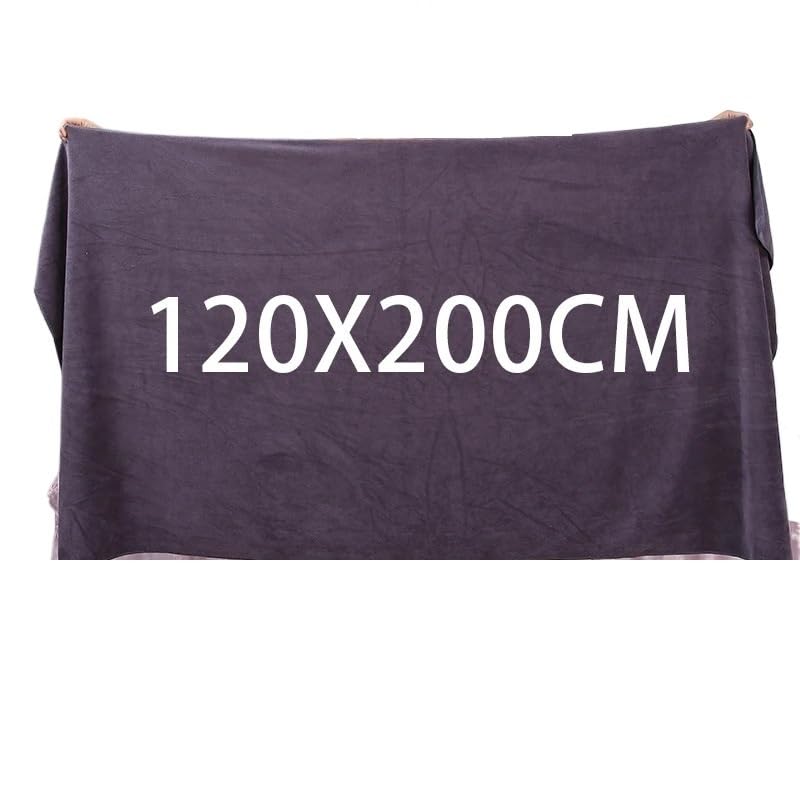 Telo Bagno Grande, Asciugamani Bagno Grandi Asciugamani Da Spiaggia 120x200 cm In Cotone, Grandi, Leggeri, Assorbenti E Ad Asciugatura Rapida(Gray,100x200cm)