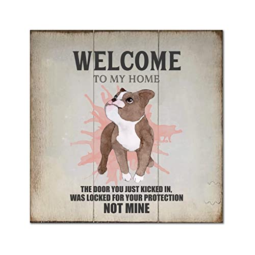 Décoration murale bouledogue français en bois vintage pour embellir votre salon